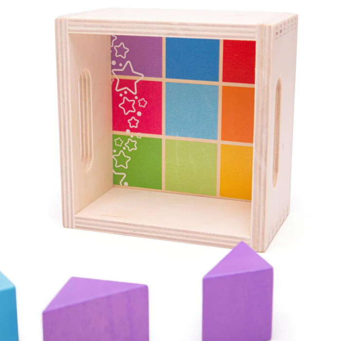 BIGJIGS Toys-Cuburi din lemn - Set 17 piese [6]