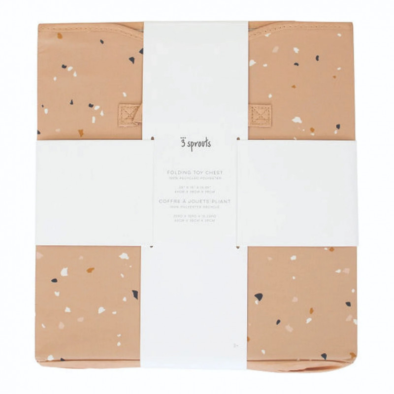 Cufar pliabil pentru camera copiilor, material reciclat Terrazzo Clay, 3 Sprouts [3]