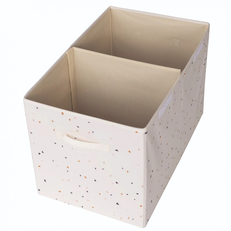 3 Sprouts-Cufar pliabil pentru camera copiilor, material reciclat Terrazzo Cream, 3 Sprouts [1]