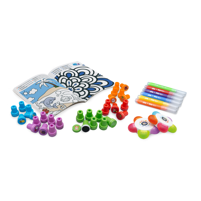 Cutie Cu Activitati - Stampile [2]