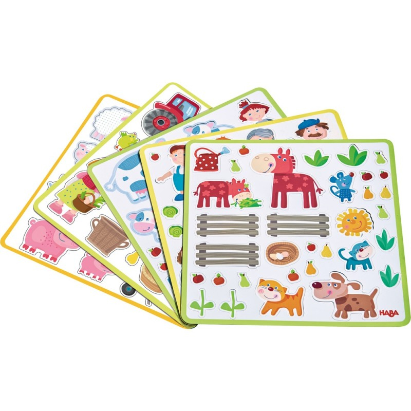 Cutie cu joc magnetic - Ferma lui Peter si Pauline, Haba [1]