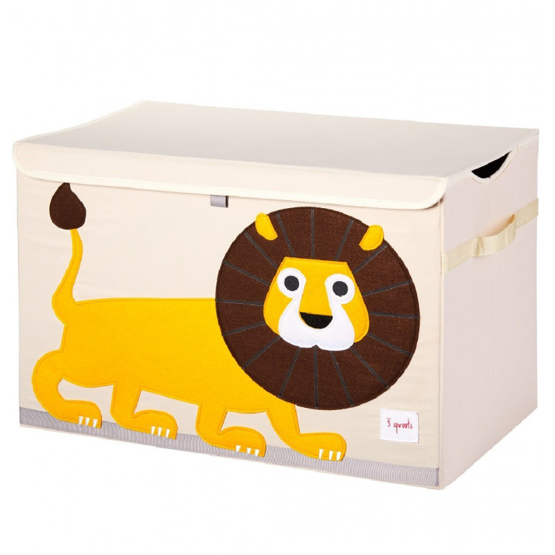 3 Sprouts-Cutie de depozitare XXL pentru camera copiilor, Lion, 3 Sprouts [1]