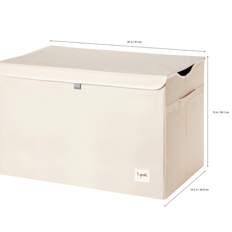 3 Sprouts-Cutie de depozitare XXL pentru camera copiilor, Oaie, 3 Sprouts [2]