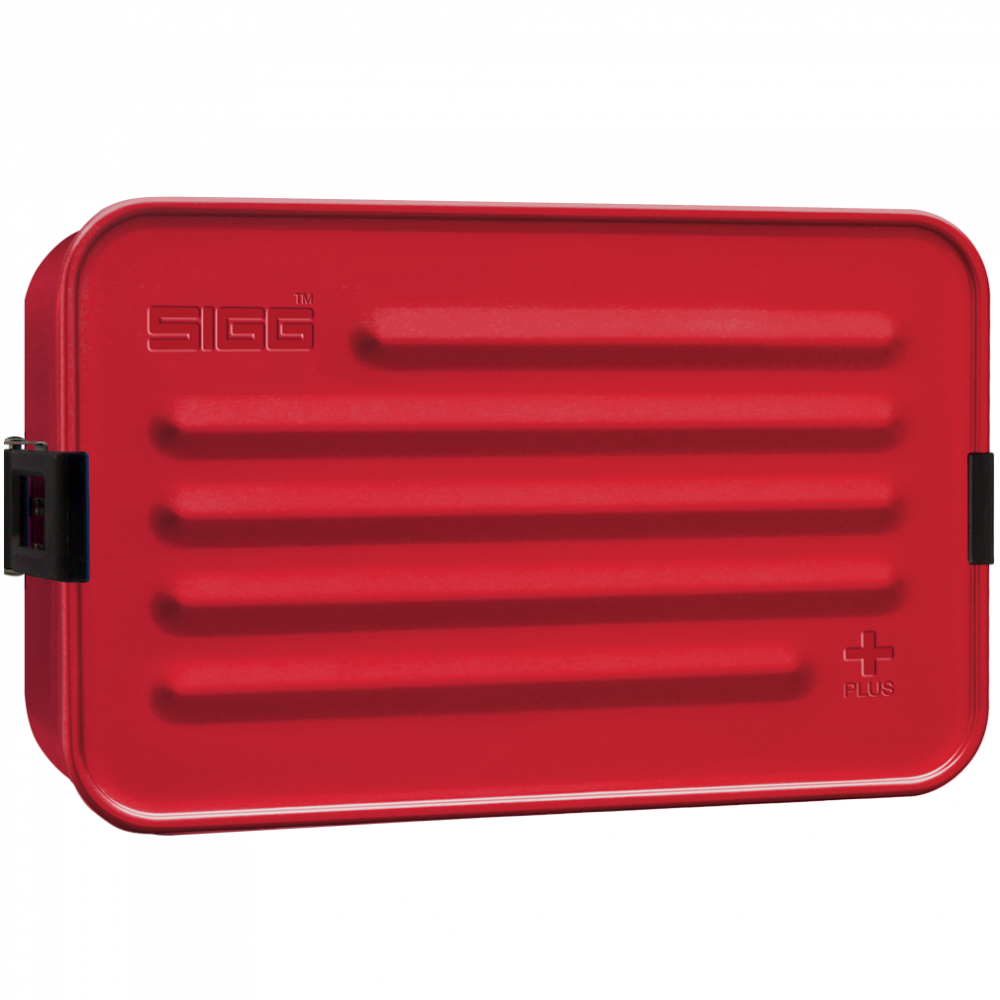 Cutie din aluminiu pentru alimente Plus Red, L [1]