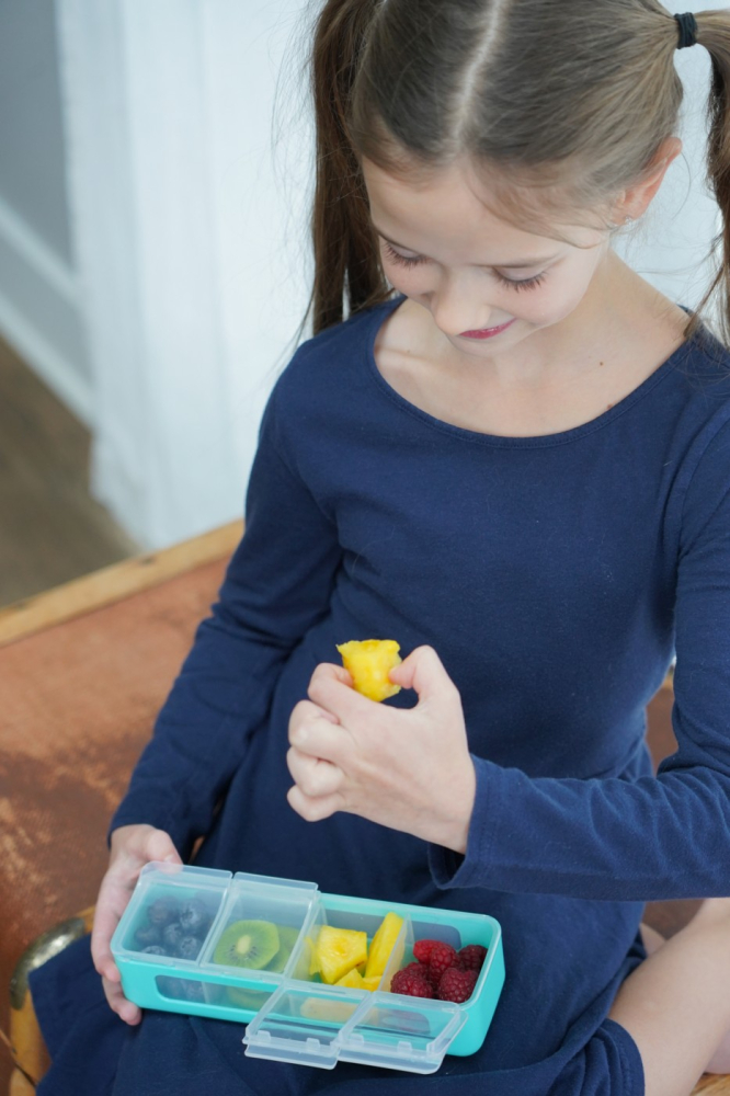 Cutie Snack 4 Compartimente, Melii, Blue [4]