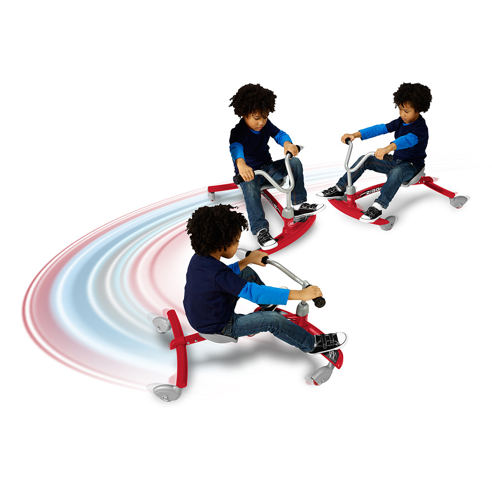 Cvadriciclu fara pedale Radio Flyer Ziggle, 3- 8 ani [5]