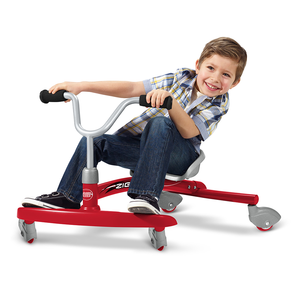 Cvadriciclu fara pedale Radio Flyer Ziggle, 3- 8 ani [8]