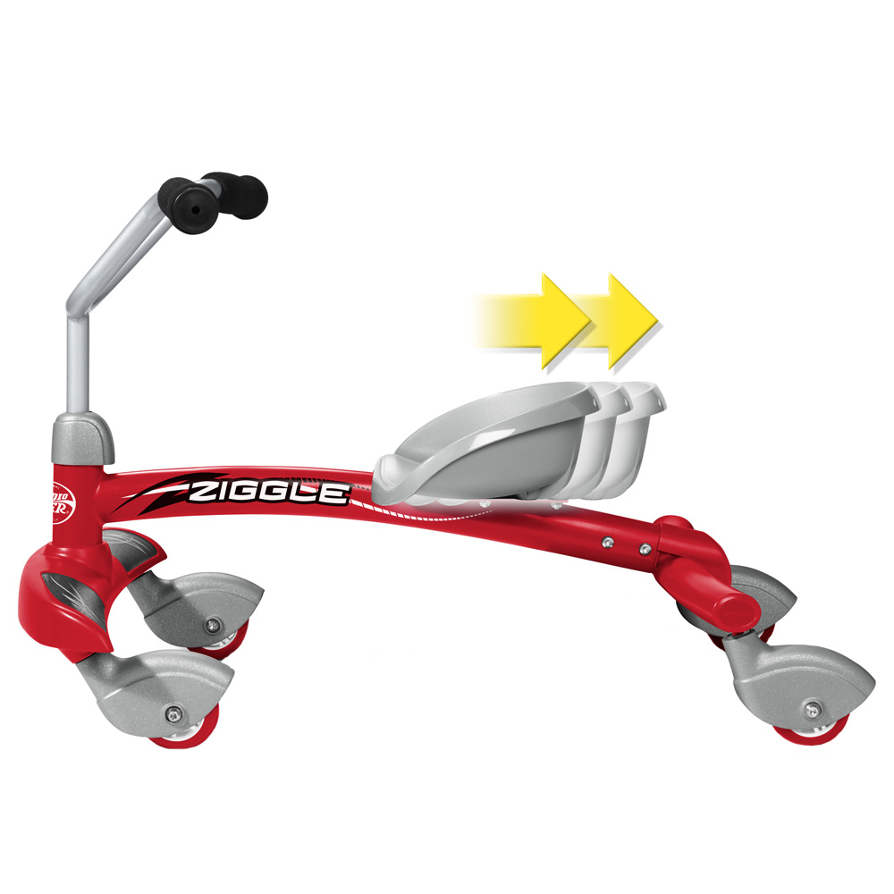 Cvadriciclu fara pedale Radio Flyer Ziggle, 3- 8 ani [2]