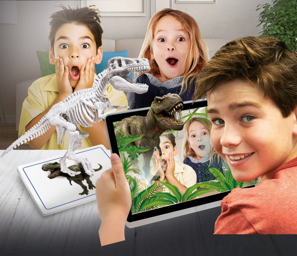 Descopera Dinozaurul T-Rex & Triceraptor Fluo Stiinta Si Joaca [3]