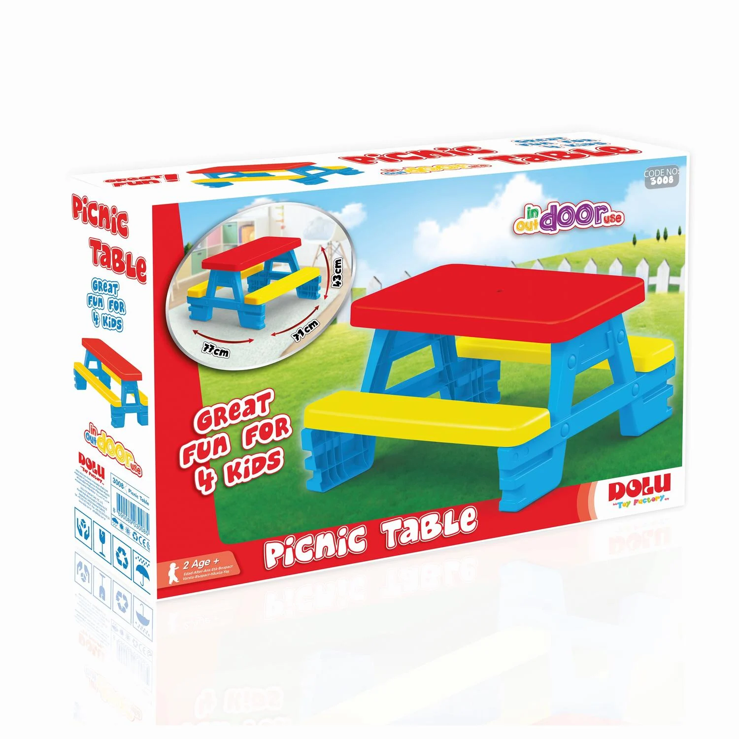 Pachet Tobogan si Masuta de Picnic pentru copii [4]