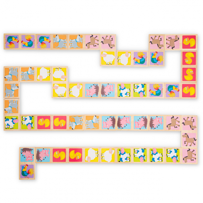 New Classic Toys Domino - Animale [2]