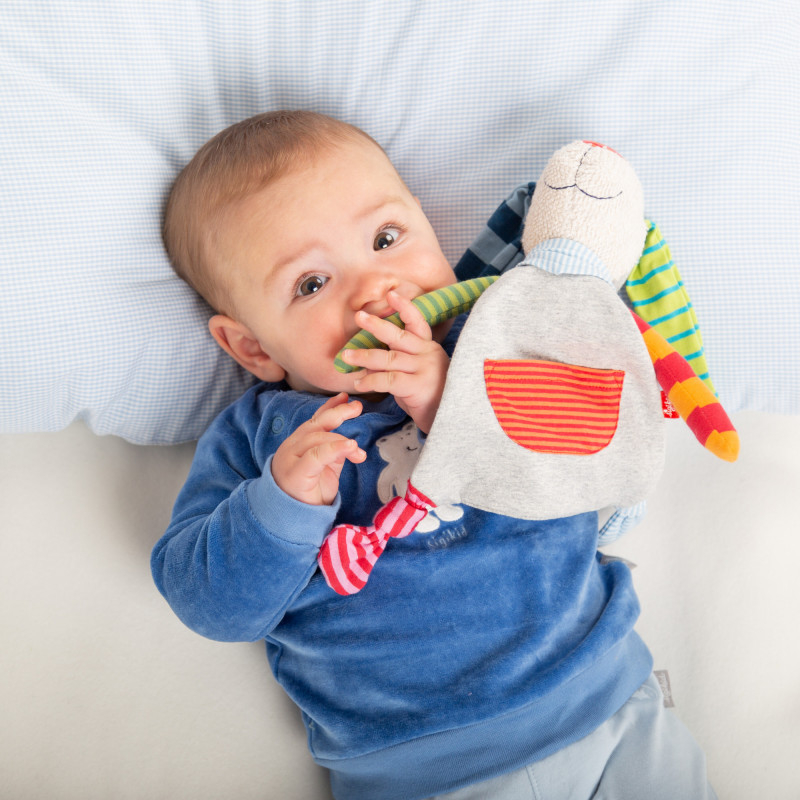 Sigikid-Doudou comforter Iepurasul Ringel Dingel Classic, Sigikid [3]