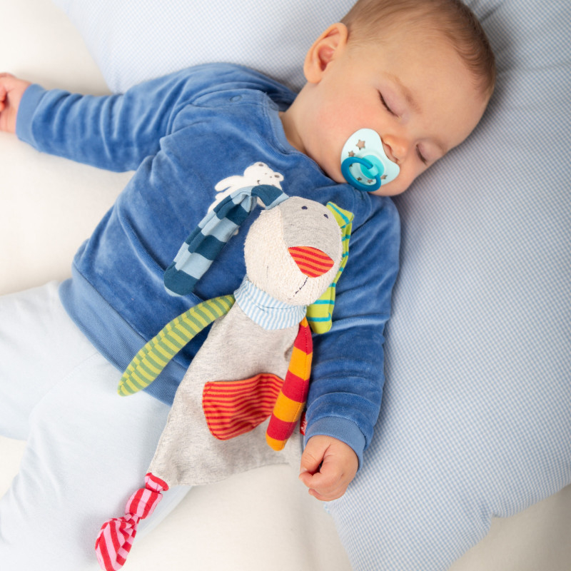 Sigikid-Doudou comforter Iepurasul Ringel Dingel Classic, Sigikid [7]