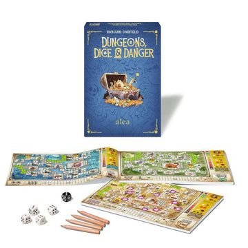 Ravensburger-Dungeons Dice and Danger, The Board game [1]