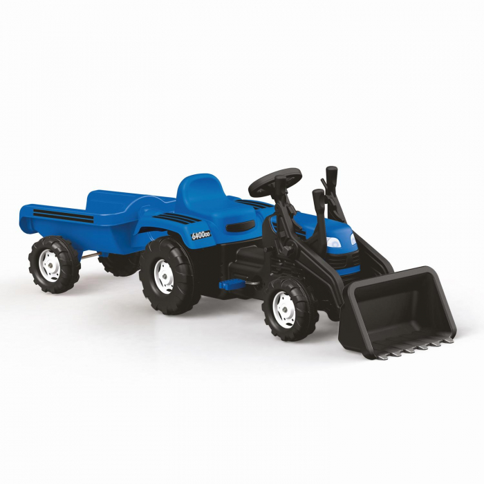DOLU-Excavator cu pedale si remorca [1]