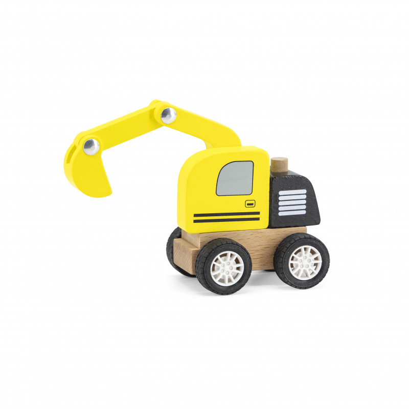Viga-Excavator din Lemn VIGA – Jucărie Montessori pentru Copii, Ideală pentru Joc Creativ și Distractiv [3]