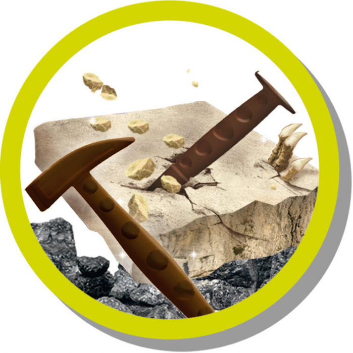 Lisciani-Experimentele micului geniu - Kit paleontologie Velociraptor [3]