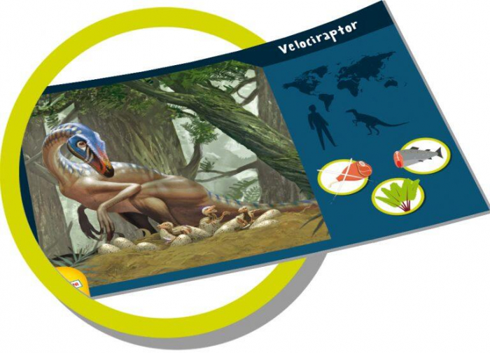 Lisciani-Experimentele micului geniu - Kit paleontologie Velociraptor [4]