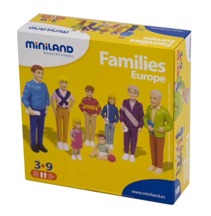 Miniland Familie de europeni Miniland 8 figurine [3]