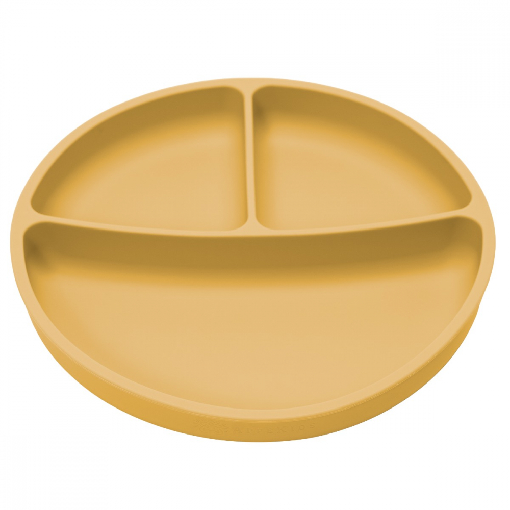 Farfurie compartimentata din silicon cu ventuza, AppeKids - Honey [5]