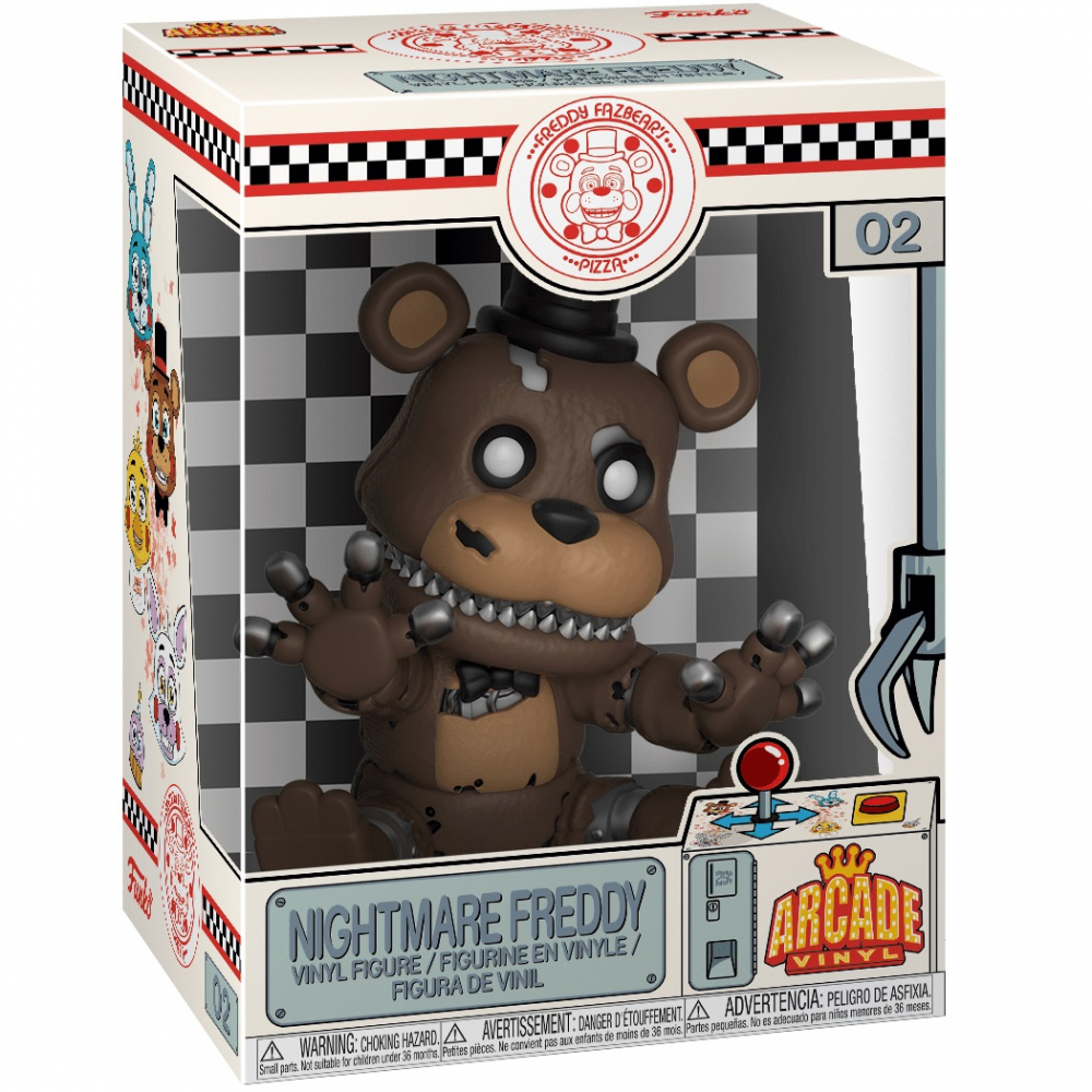Figurina din vinil Freddy Nightmare, Arcade 02, Five Nights at Freddy's, 10 cm [1]