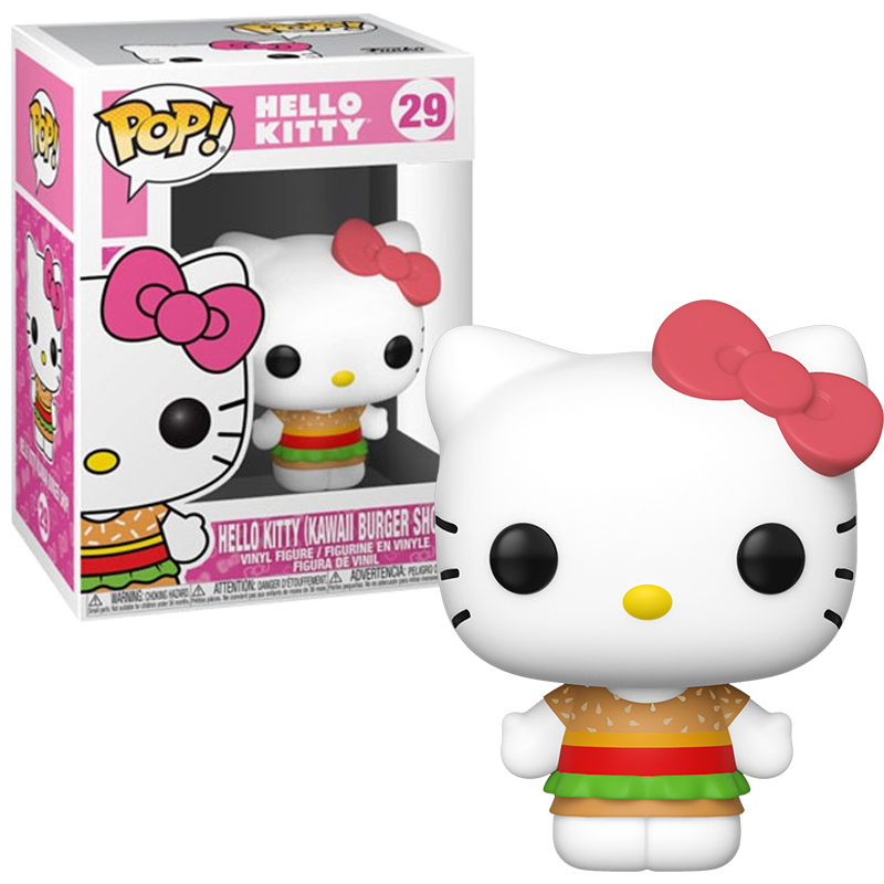 Play by Play-Figurina din vinil Hello Kitty Kawaii Burger Shop, 7 cm [2]