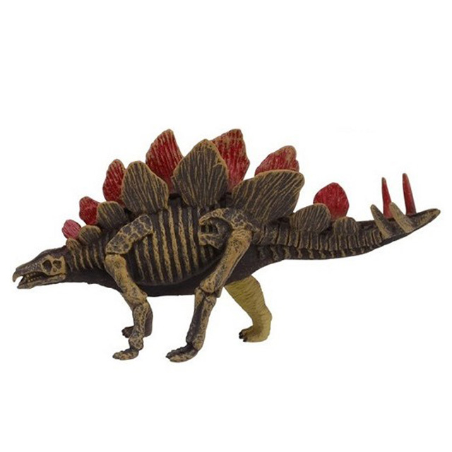 Figurina Stegosaurus 2 in 1 dinozaur si fosila [4]