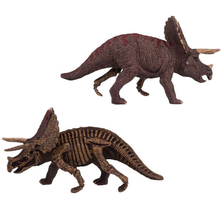 Figurina Triceratops 2 in 1 dinozaur si fosila [2]