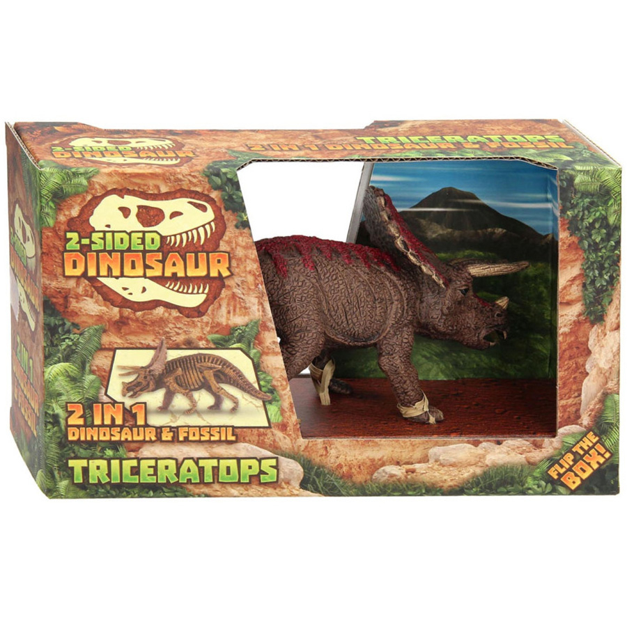 Figurina Triceratops 2 in 1 dinozaur si fosila [1]