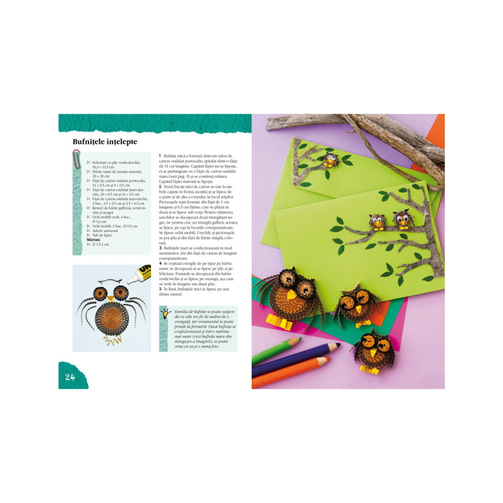 Figurine din carton ondulat - Idei creative - Andrea Wegener [2]