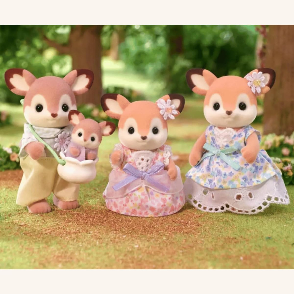 Epoch-Figurine Sylvanian Families-Familia Caprioarelor [5]