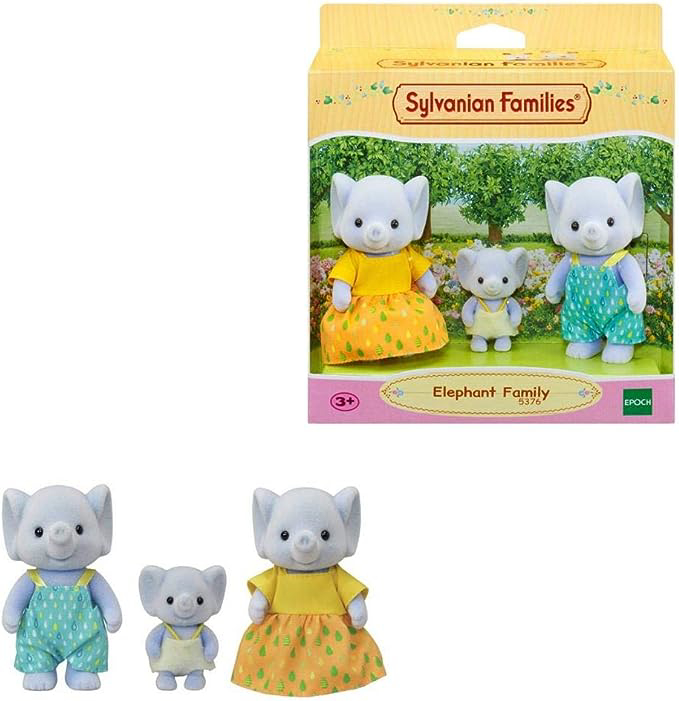 Epoch -Figurine Sylvanian Families - Familia Elefanteilor [5]