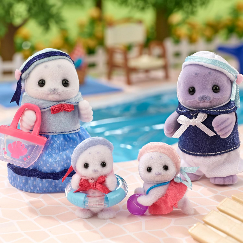 Figurine Sylvanian Families-Familia Focilor [4]