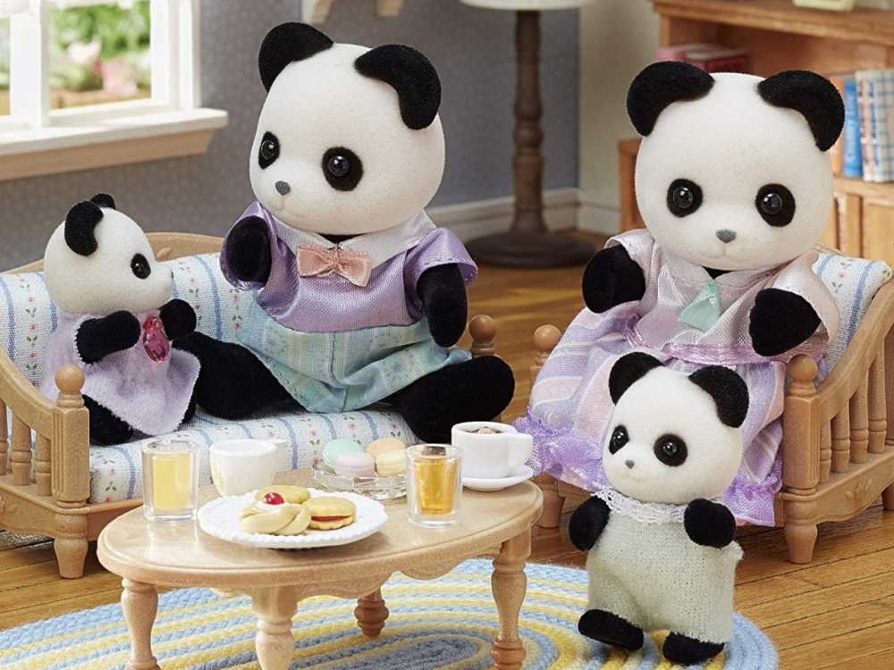 Figurine Sylvanian Families-Familia Ursuletilor Panda [3]
