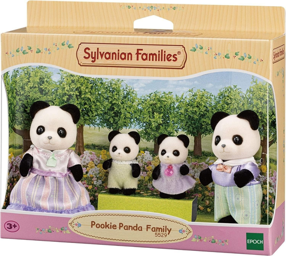 Figurine Sylvanian Families-Familia Ursuletilor Panda [2]