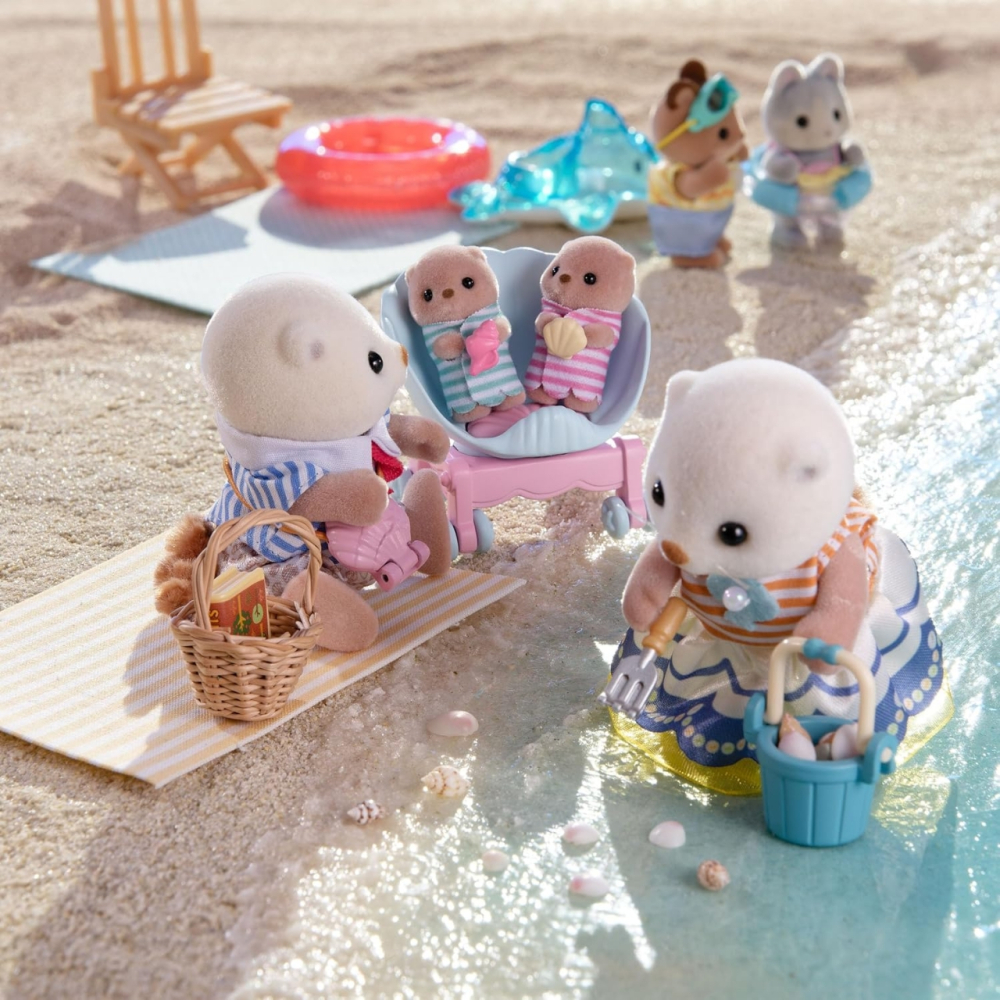 Figurine Sylvanian Families-Familia Vidrelor De Mare [6]