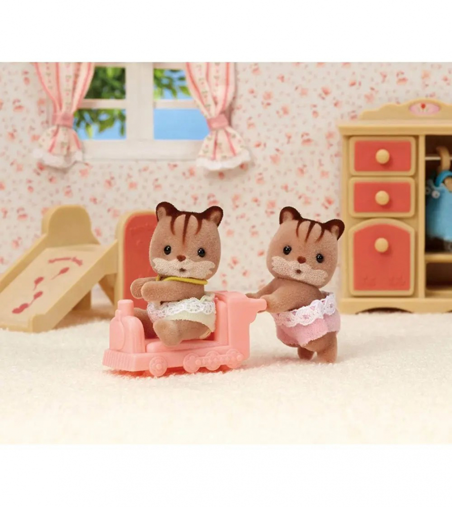 Epoch -Figurine Sylvanian Families - Gemenii Veverite [2]