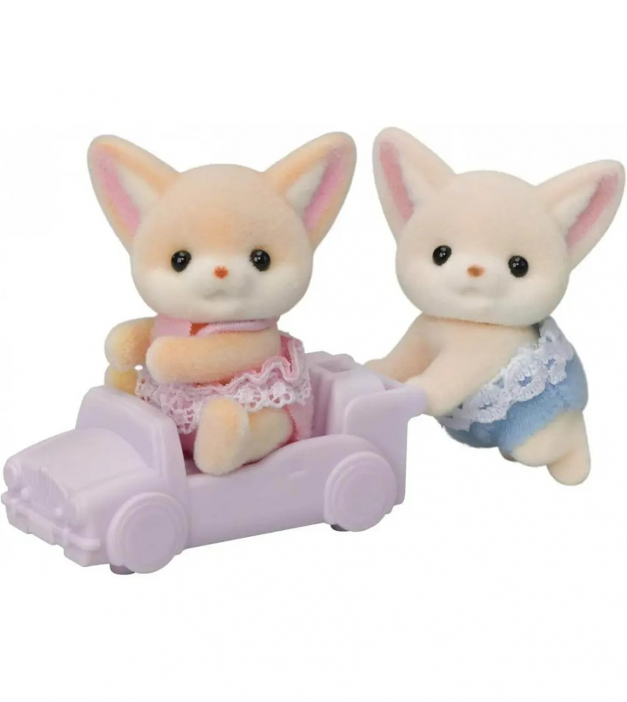 Epoch -Figurine Sylvanian Families-Gemenii Vulpite Fennec [6]
