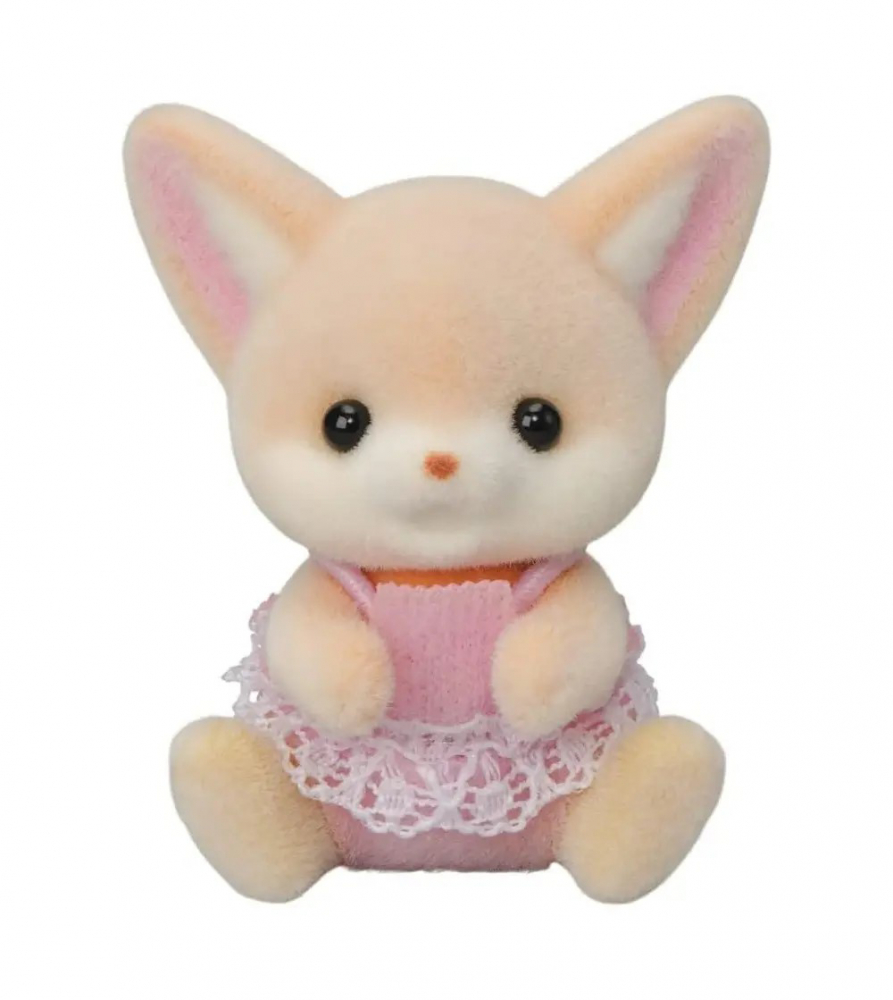 Epoch -Figurine Sylvanian Families-Gemenii Vulpite Fennec [5]