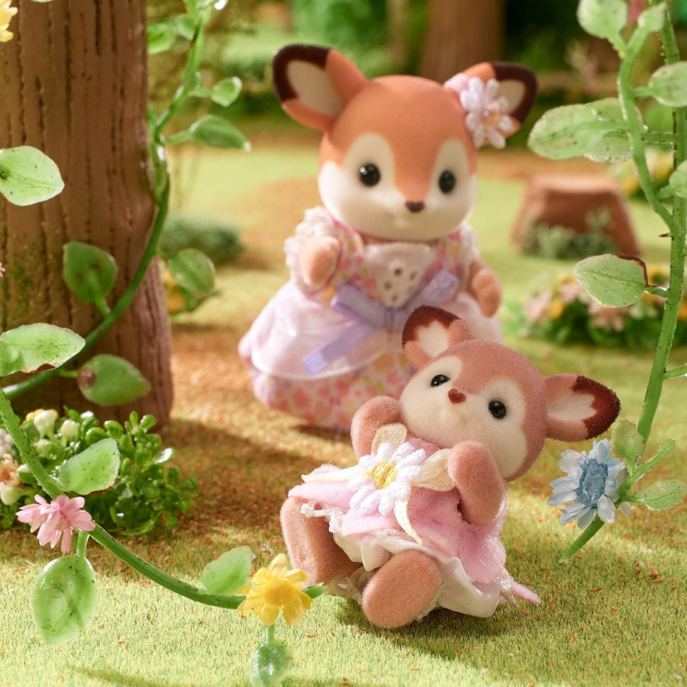 Epoch-Figurine Sylvanian Families-Leagan Pentru Pui De Caprioare [6]