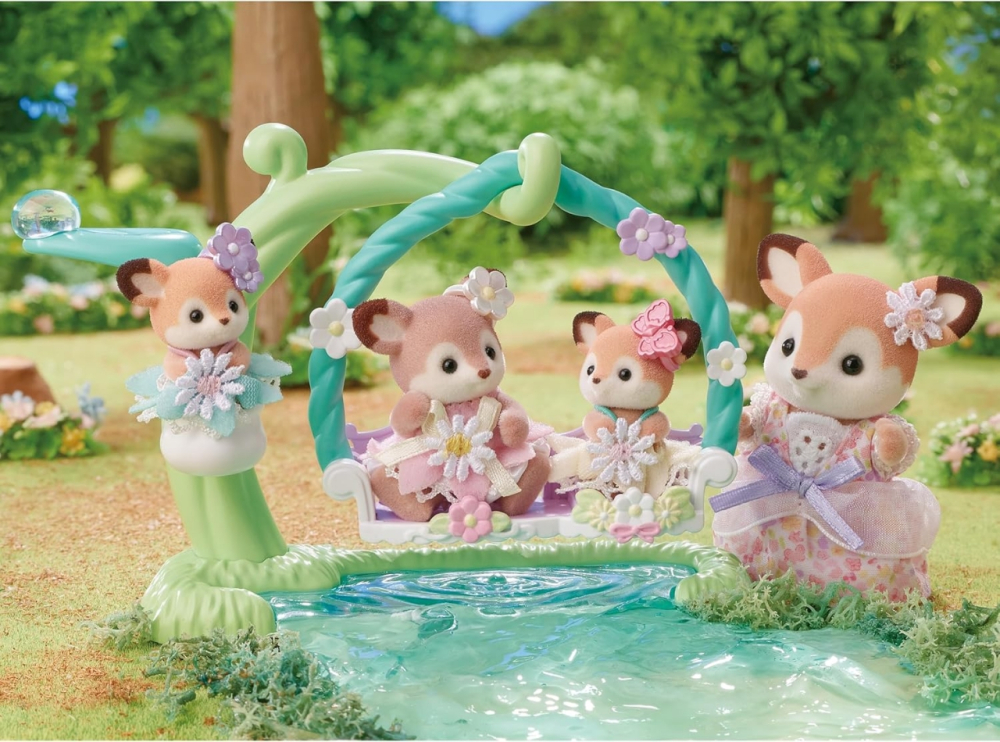 Epoch-Figurine Sylvanian Families-Leagan Pentru Pui De Caprioare [3]