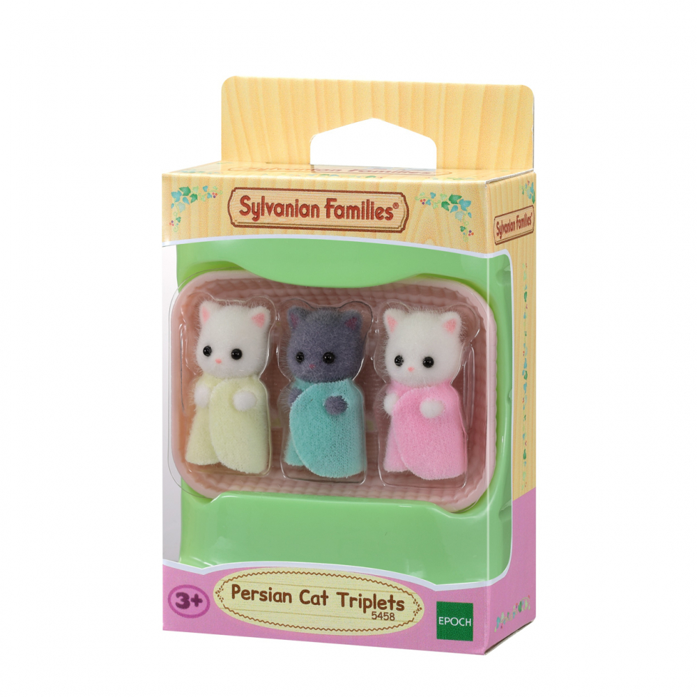 Figurine Sylvanian Families-Pisicute Tripleti [1]
