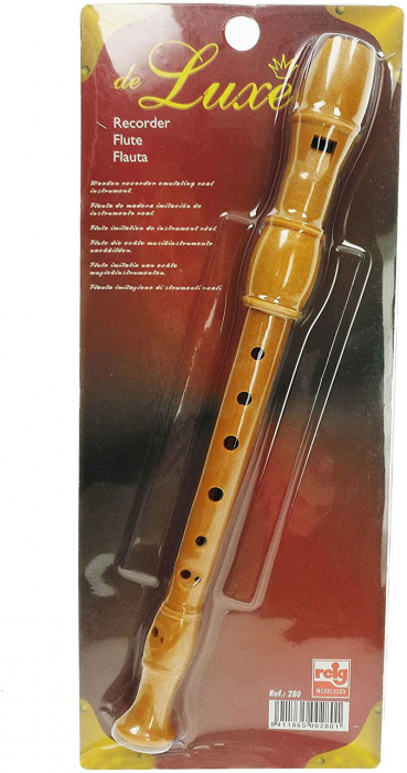 Reig Musicales Flaut de Jucarie din Lemn pentru Copii [2]