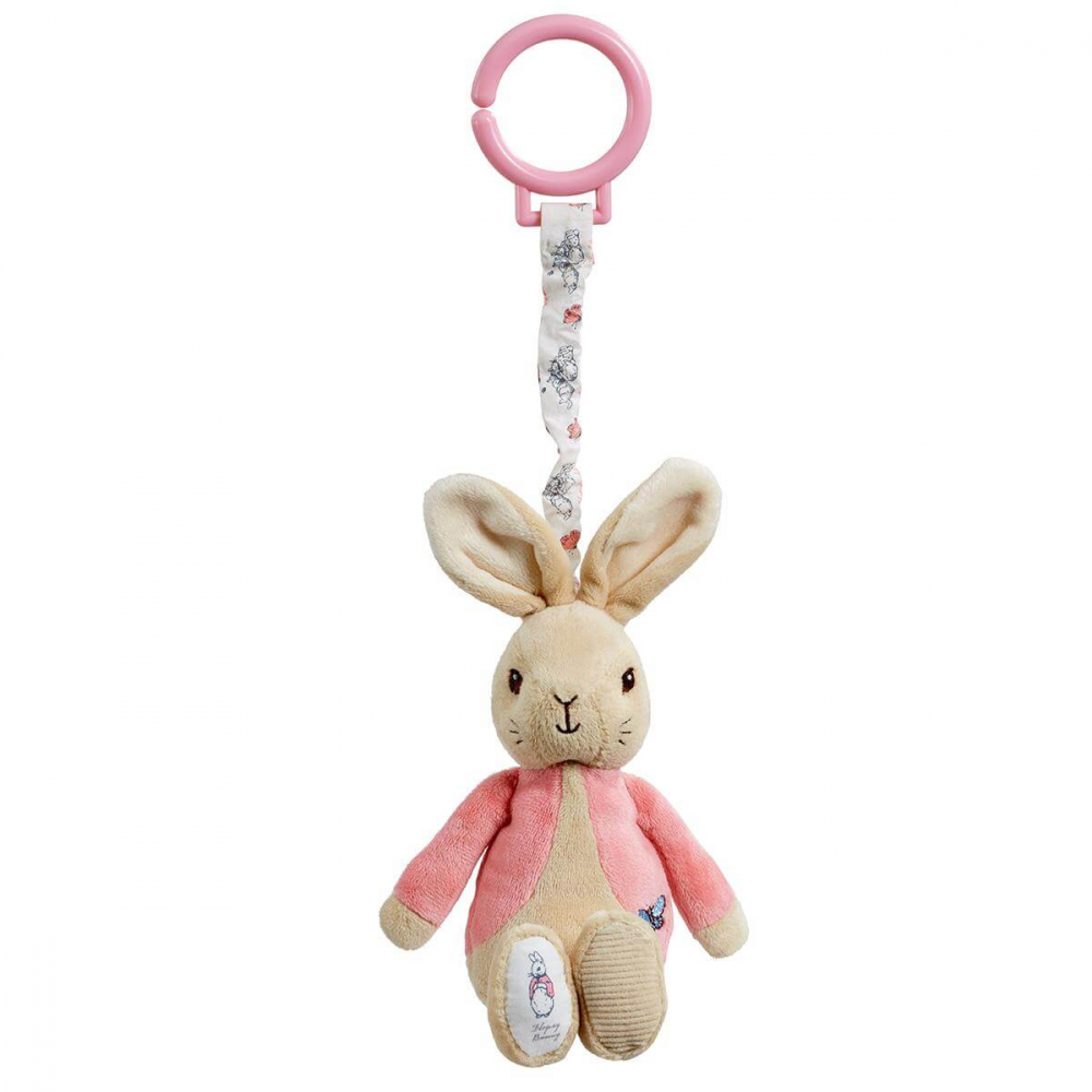 Rainbow Designs-Flopsy Rabbit | Jucarie atasabila din plus cu vibratii, 22 cm [3]
