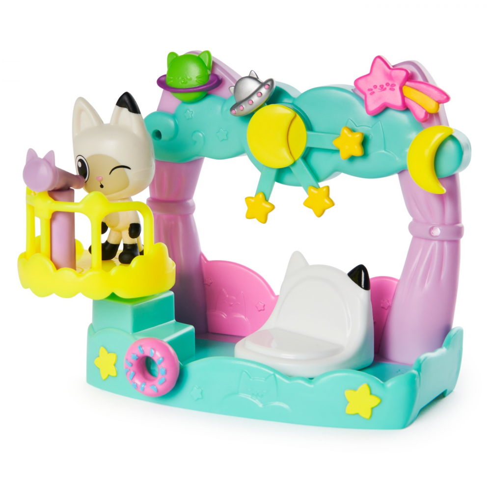  Gabbys Dollhouse Set Balcon Decorat A Lui Pandy Paws [5]