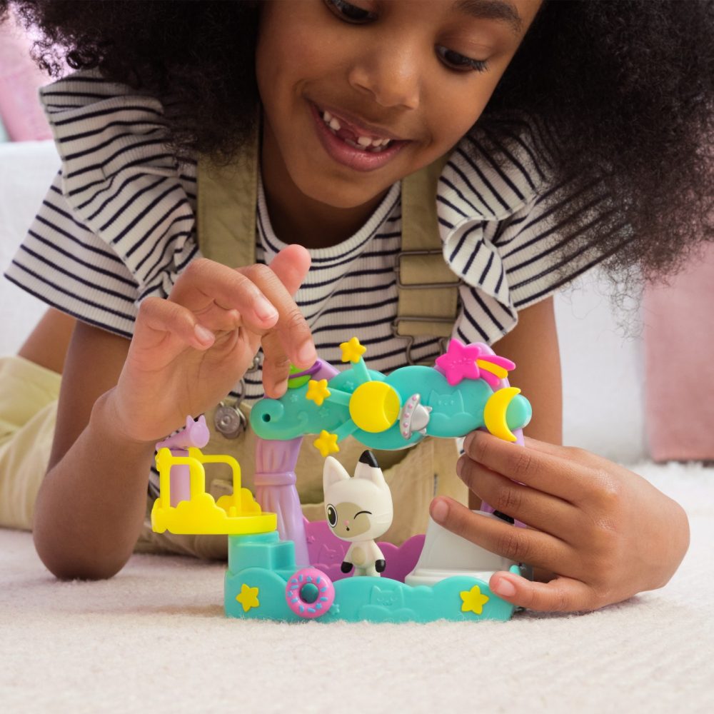  Gabbys Dollhouse Set Balcon Decorat A Lui Pandy Paws [3]