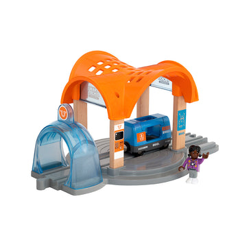 BRIO-Gara inteligenta cu sunete personalizate pentru trenulete BRIO, 3+ ani [1]