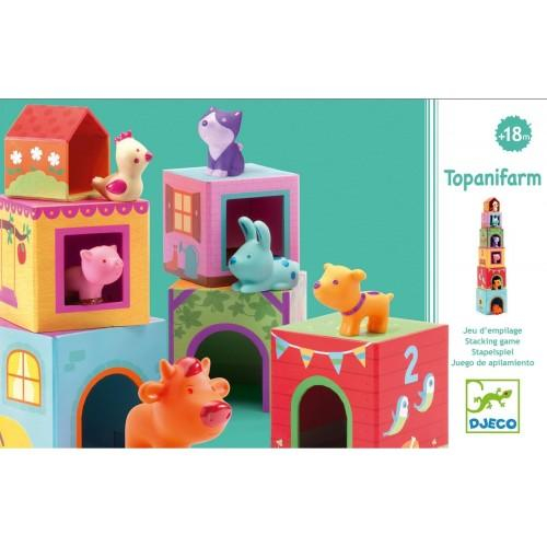 Djeco-Topanifarm-Joc-cu-cuburi-si-figurine [2]