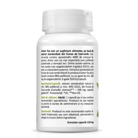 Green Tea EGCG Extract, 30 capsule, Zenyth [2]