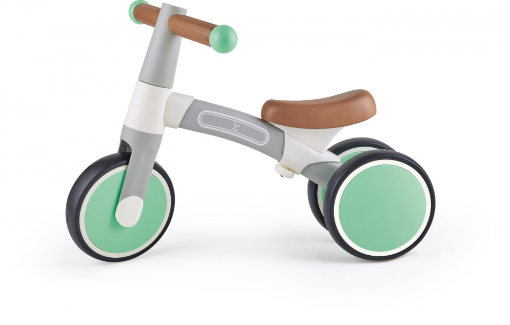 Hape Bicicleta De Echilibru Verde Cu 3 Roti [2]